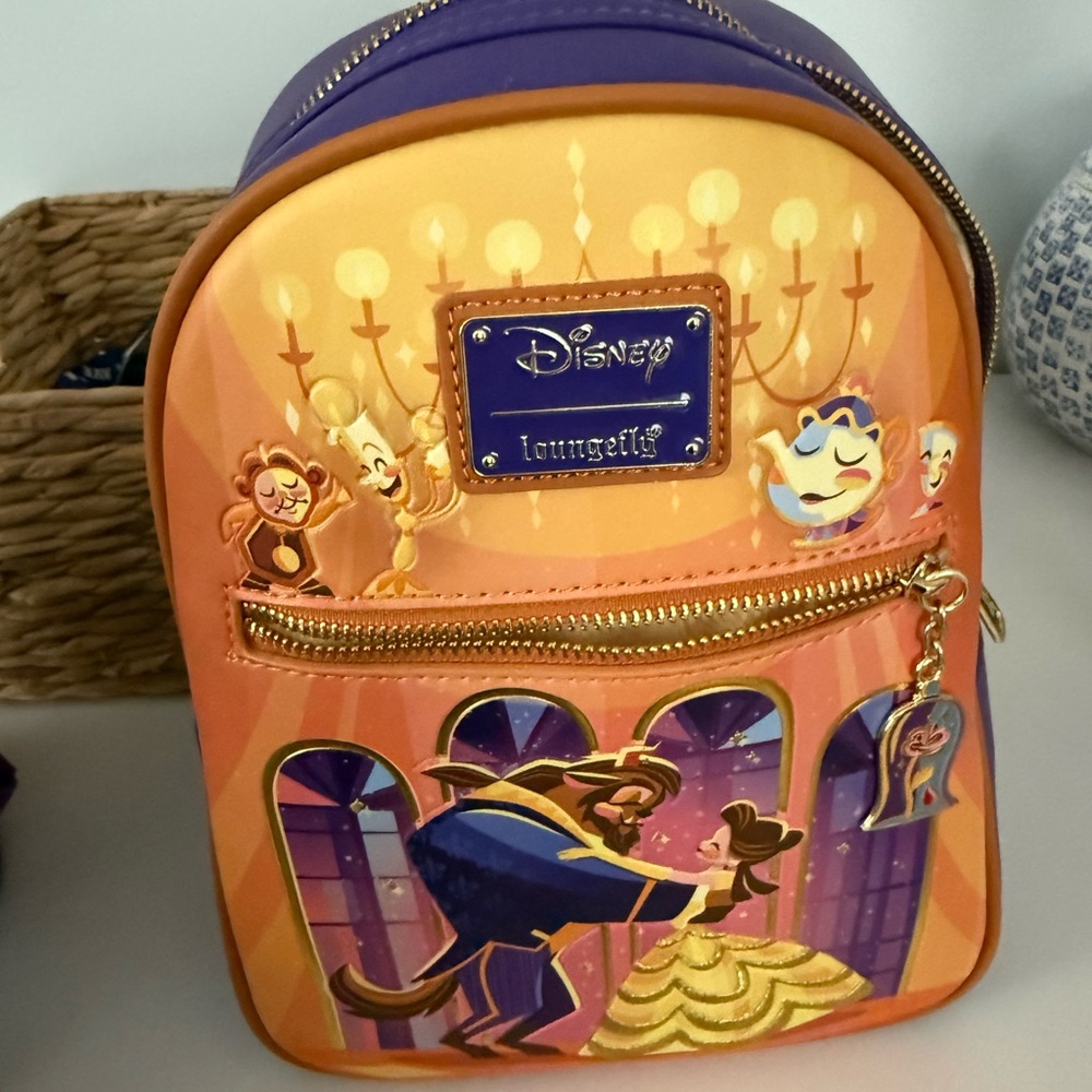 Loungefly Beauty and the Beast Backpack